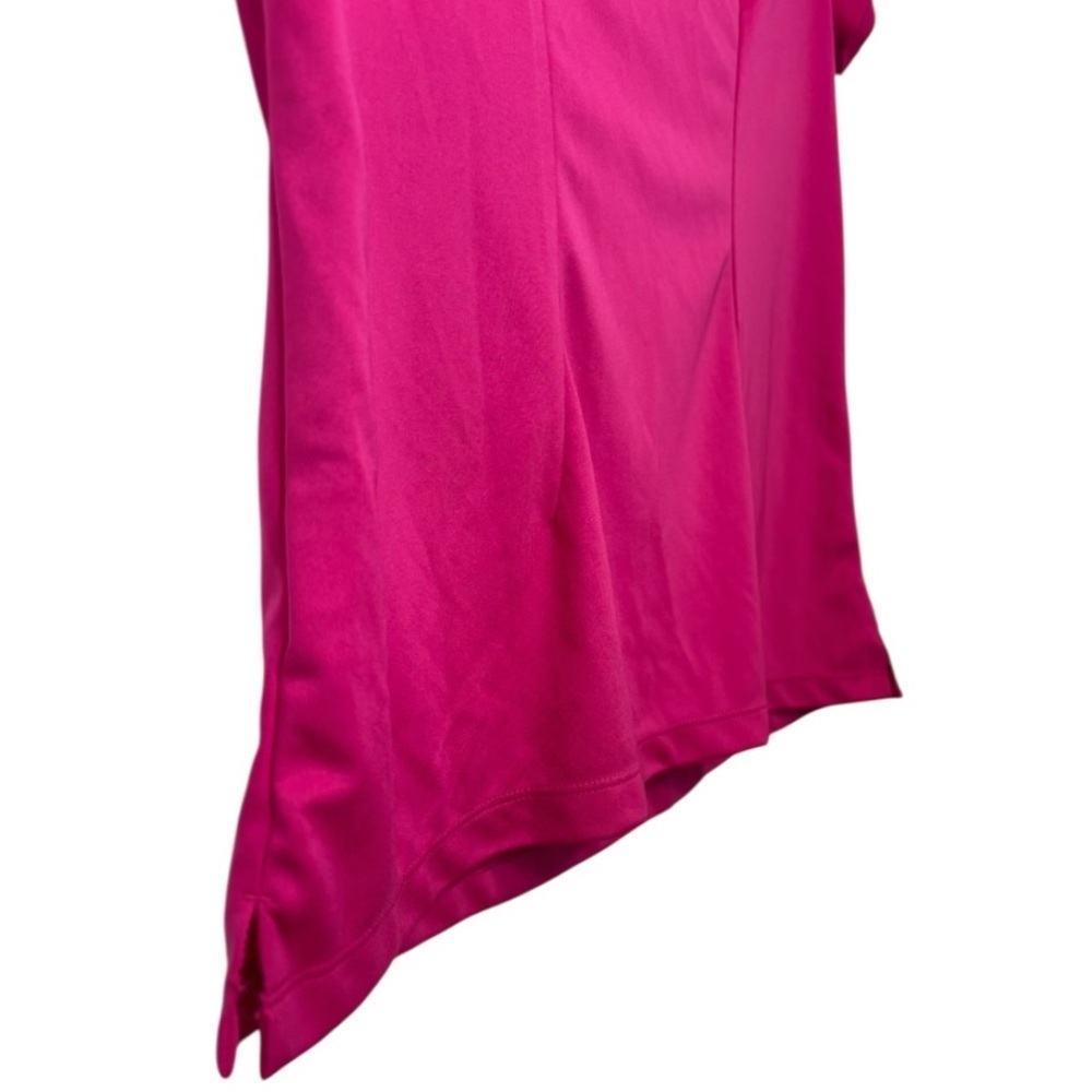 Nike Women's Percussion Texture 1 Golf Pink Polo Shirt - Picture 8 of 11